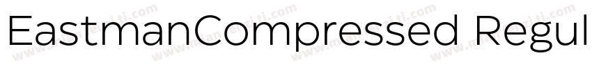EastmanCompressed Regular字体转换